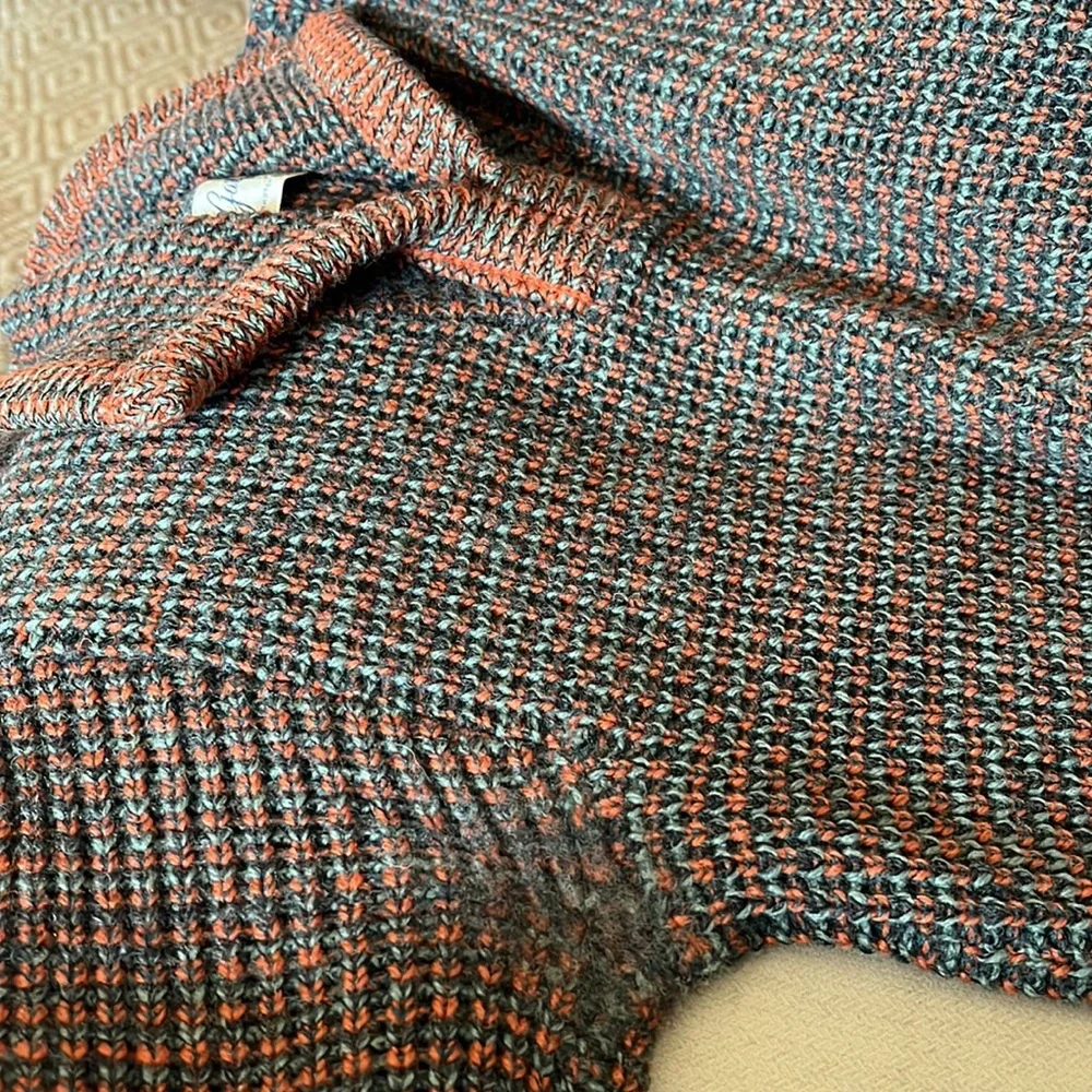 Vintage sweater brown and gray - Picture 6 of 10